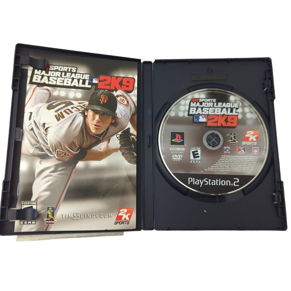 Ps2 -‎ Major League Baseball 2k9 Sony PlayStation 2 Complete in Box